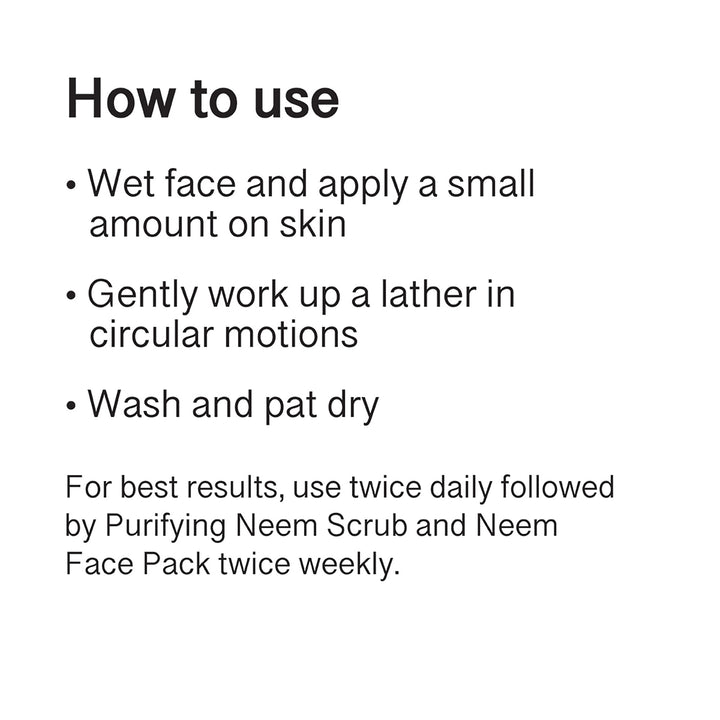 Purifying Neem Face Wash