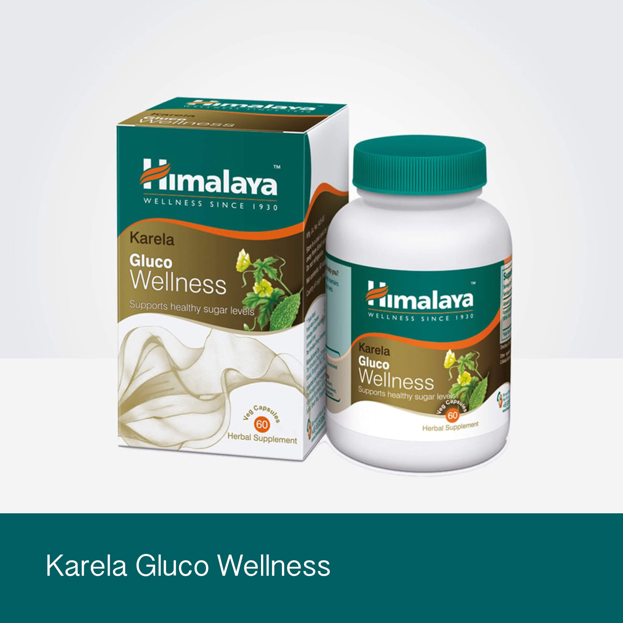 Himalaya Karela Gluco Wellness Supports Healthy Sugar Levels
