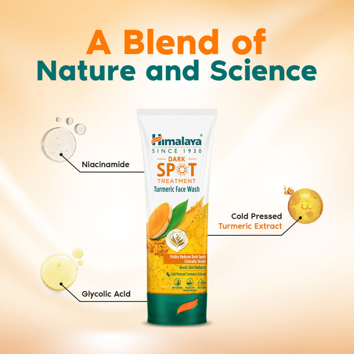 HIMALAYA DARK SPOT TREATMENT Turmeric Face Wash