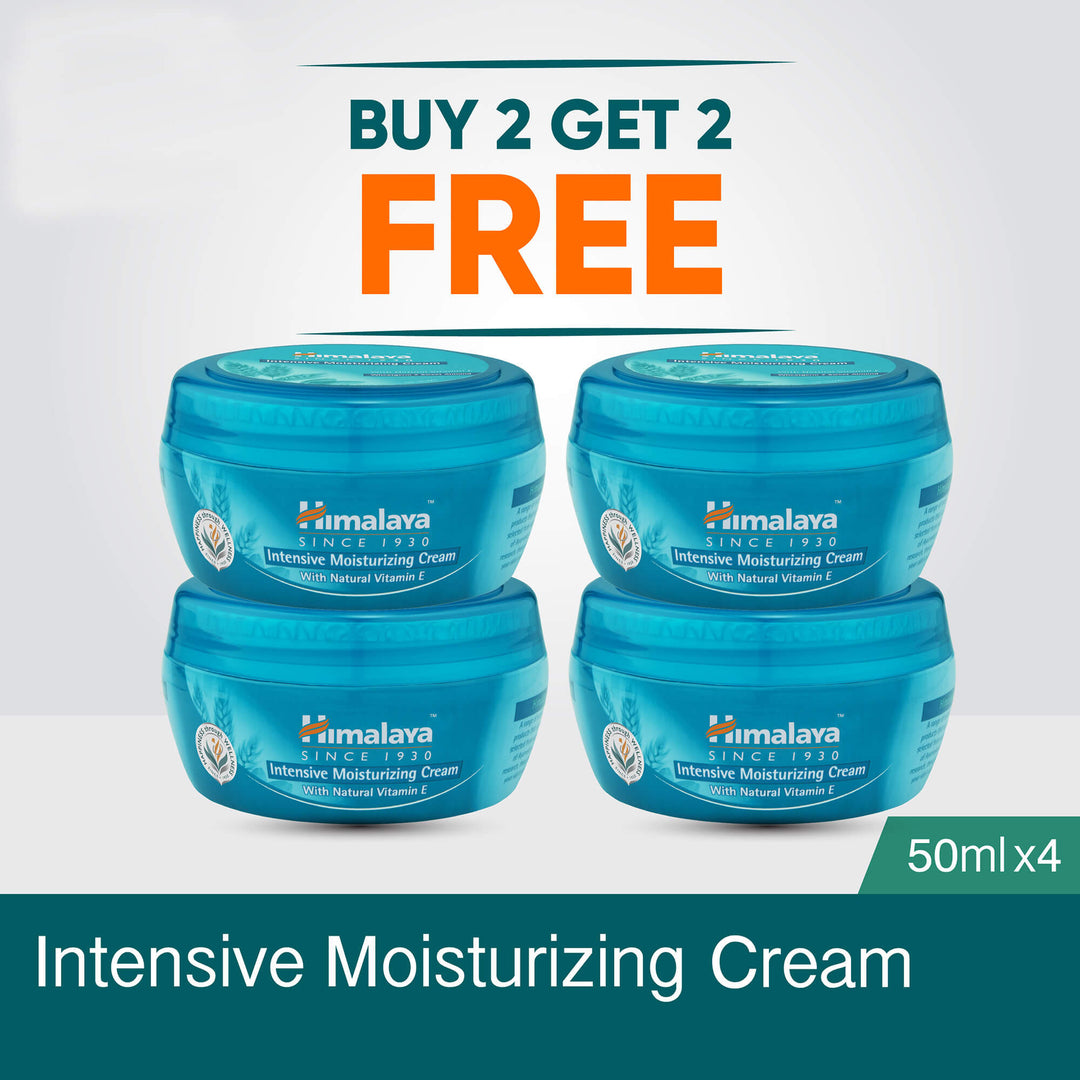Himalaya Intensive Moisturizing Cream 50ml (Buy 2 get 2 Free)