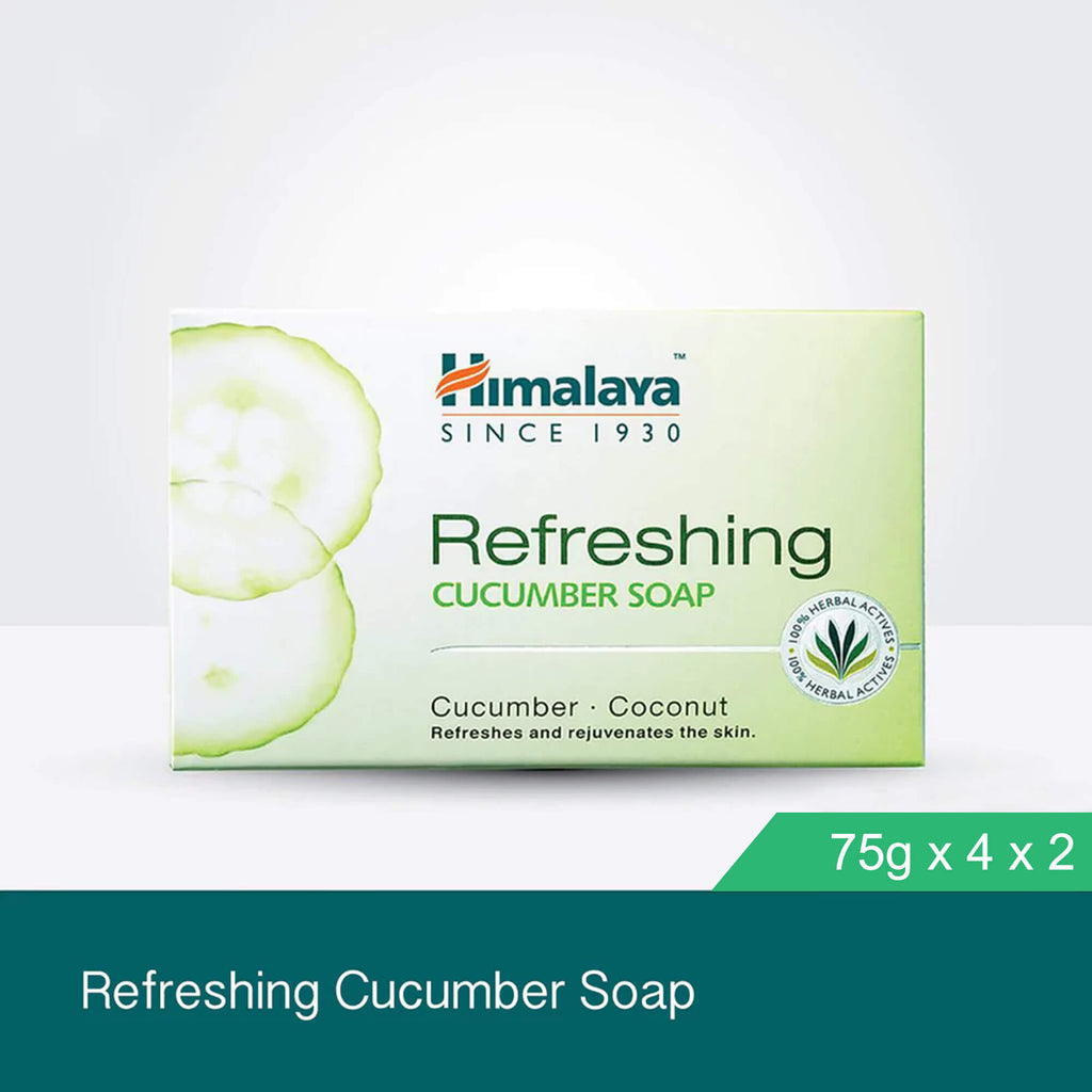 Refreshing Cucumber Soap 75G X 4 Pack 75G X 4 x 2